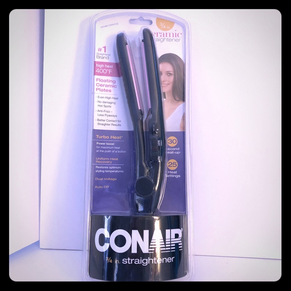 NIB ConAir 3/4 in straightener 💝